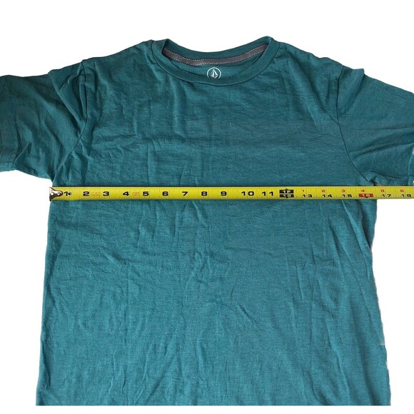 volcom Mens t shirt Teal Size Small - Picture 4 of 10